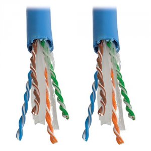 Tripp N223-01K-BL 1000' Cat6 Bulk Cbl Blue