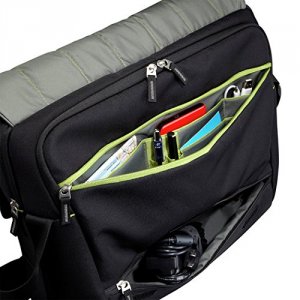 Case PNM-217BLACK 15 17 Inch Messenger Carrying Case Pad Shoulder Stra