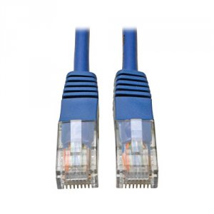 Tripp N002-075-BL Cat5 Cat5e Molded Patch Cable 350mhz Utp Blue Rj45 M