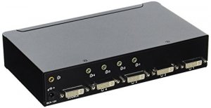 Startech DM7754 .com 4 Port Dvi Video Splitter With Audio - 1 X Dvi-i 