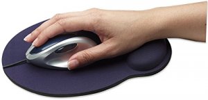 Manhattan 434386 Wrist-rest Blue Mouse Pad