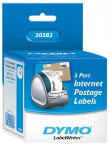 Dymo 30383 3 Part Internet Postage Label