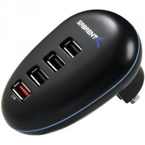 Sabrent AX-UCFW 4-port Usb Port Wall Charger