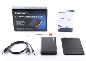 Sabrent EC-UST25 2.5 Usb Sata Enclosure