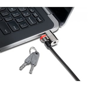 Kensington K67974WW Clicksafe Keyed Lock For Dell Laptops And Tablets 