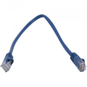 Link C5M-1-BUB Network Cable 1ft Cat5e 350mhz Molded Wboot Blue