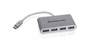 Iogear GUH3C14 Usb C To 4 Port Usb A Hub