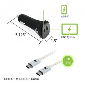 Iogear GPAC3C12KIT Gearpower Usb-c Car Charger Kit