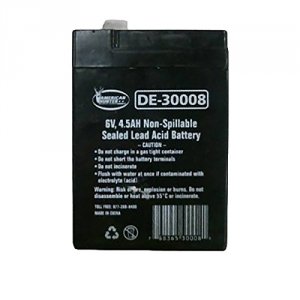 American GSM-DE-30008 6v 4.5 Amp Hr Rechargeable Battery