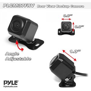 Pyle PLCM37FRV Dual View Backup Camera With Front And Rear Support