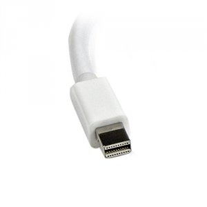 Startech MDP2VGAW Mini Displayport To Vga Adapter - White - 1080p - Th