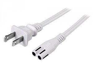 Startech VW2476 .com 6 Ft White Standard Laptop Power Cord - Nema 1-15