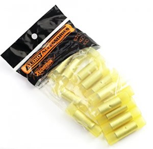 Xscorpion BC4Y Butt Connectors 4ga. 15 Pack Yellow;