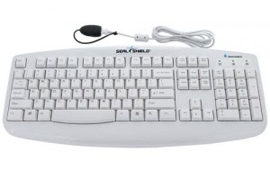 Seal STWK503 Silver Storm Washable Medical Grade Keyboard - Dishwasher