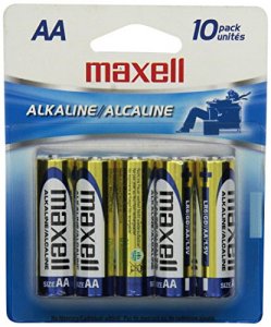 Maxell 723410 Lr610bp (r) 723410 - Lr610bp Alkaline Batteries (aa; 10 