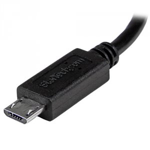 Startech UMUSBOTG8IN Cable  Usb Otg Cable Micro Usb To Mini Usb Mm 8in