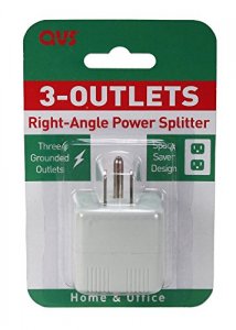 Qvs PA-3PC-6PK 6pk 3out Compact Space          Savergrounded Power Out