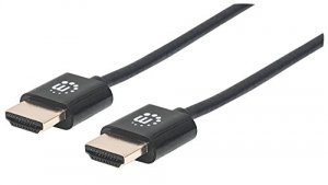 Manhattan 394369 6 Ft Ultra-thin Hdmi 3d, 4k, Cable