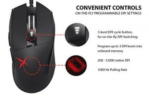 Creative 70GP007000000 Mouse -ca Sound Blasterx Siege M04 Gaming Mouse