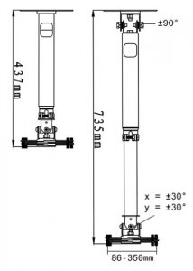 Vision TM-TELE Vision Techmount Tm-tele