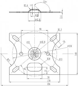 Vision TM-TELE Vision Techmount Tm-tele