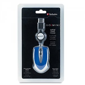 Verbatim 97249 (r)  Optical Mini Travel Mouse (blue)