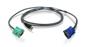 Iogear G2L5202UTAA 6'  Usb Vga Kvm Cable