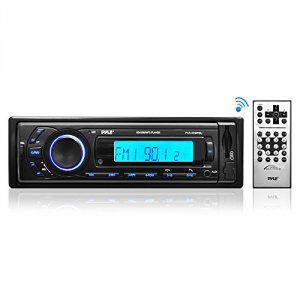 Pyle PLR27MPBU Am Fm Sd Usb Mp3 Aux Receiver  Bt Streaming Lcd Display