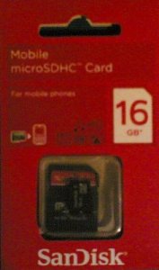 Western SDSDB-016G-A46 Sandisk Sdhc Memory Card, 16gb, Sdsdb-016g-a46,