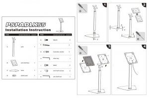 Pyle PSPADLK55 Tamper-proof Anti-theft Ipad