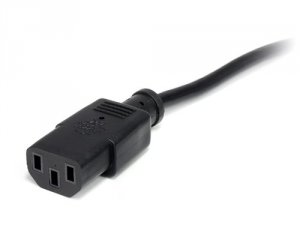 Startech PXT1011 1ft (30cm) Computer Power Cord, Nema 5-15p To C13, 10