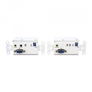 Startech STUTPWALLA Vga Wall Plate Video Extender Over Cat5 With Audio