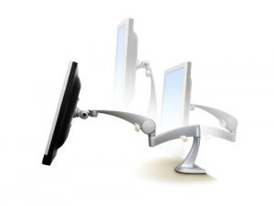 Ergotron 45-174-300 Neo-flex Lcd Monitor Arm (silver).mount An Lcd Dis