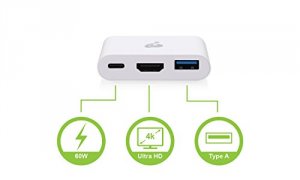 Iogear GUC3C3H Usb-c To Hdmiusb  Multiport Adapter