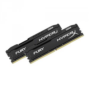 Kingston HX426C16FB2K2/16 Hyperx Fury Black 16gb (8gb X2) Ddr4 2666mhz