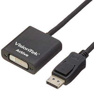 Visiontek 900340 Displayport To Sl Dvi-d Active Adapter (mf) - Display