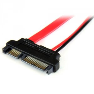 Startech SLSATAADAP6 6in Slimline Sata To Sata Adapter With Power - Fm