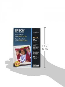 Epson S041982 Paper - Semi-gloss Photo Paper - 4 In X 6 In