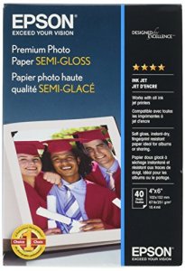 Epson S041982 Paper - Semi-gloss Photo Paper - 4 In X 6 In