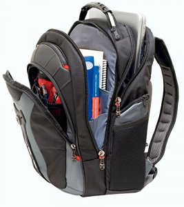 Swiss GA-7306-06F00 Pegasus Backpack 27306060 Blackblue Fits Up To 17i