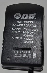 Nippon DVSW2000 Nippon 2000ma Multi Purpose Power Adaptor