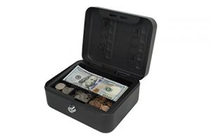 Royal RSCB-100 Compact Steel Cash Box 1bill