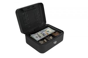 Royal RSCB-100 Compact Steel Cash Box 1bill