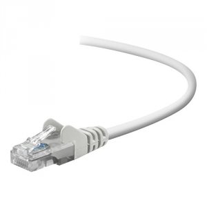 Belkin A3L791-03-WHT Cat5e Patch Cable - Rj-45 Male Network - Rj-45 Ma