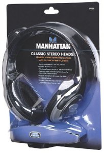 Manhattan 175555 Classic Stereo Headset