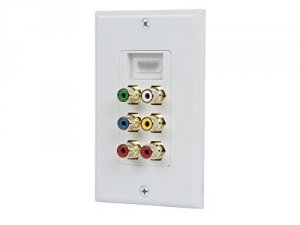 Monoprice 12100 Hdmi Wall Plate_ With 1 Hdmi Ff Adapt