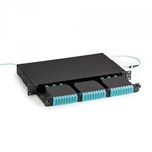 Black FOEN50HD-3H-1U High Density Fiber Optic Enclosure, 3