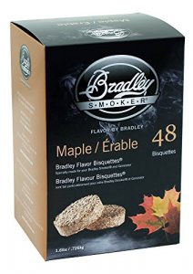 Bradley BTMP48 Bisquettes Maple 48pk