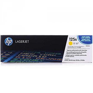 Original Hp CB542A Hp 125a () Toner Cartridge - Single Pack - Laser - 