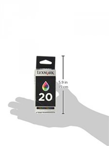 Original Lexmark 15M0120 No. 20 Standard Yield High Resolution Ink Car